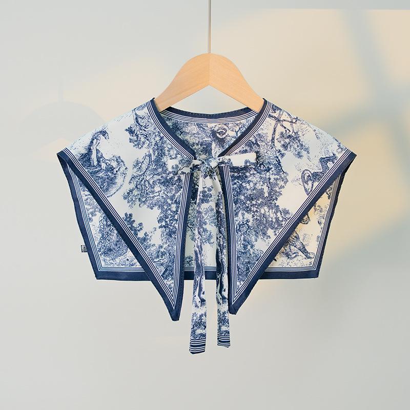 French Vintage Lace-Up Shawl: Women's Spring/Autumn Decorative Caplet, Thin Layered Neck & Shoulder Cover