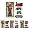 Luxurious Mini Steam Smoke Train Set Perfect Christmas Gift For Kids Deluxe Set
