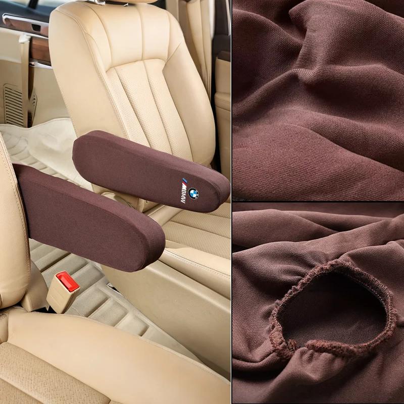 Car Sticker Hot 2025 Car Seat Armrest Protective Gloves Auto Hand Side Protector Cover For BMW E46 E90 E60 F10 E39 F30 E36 F20 E