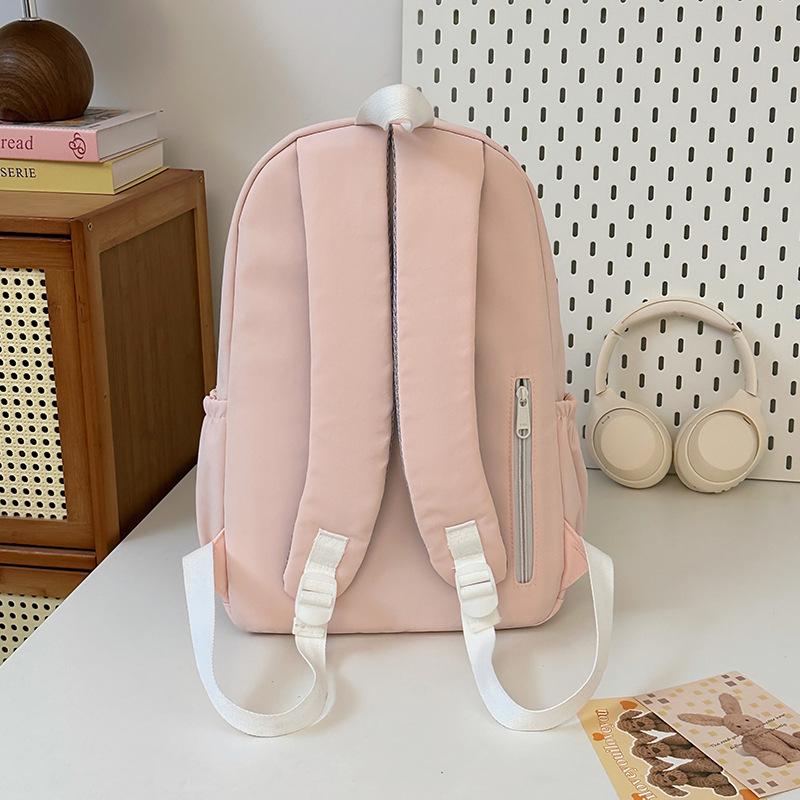 Japanese High-Value, Fresh And Sweet Candy-Colored Backpack, Lightweight And Large-Capacity Backpack For Junior High School Students