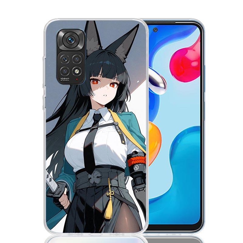 Zenless Zone Zero Hoshimi Miyabi Phone Case For Xiaomi Redmi Note 15 14 13 12S 12 Pro Plus 11S 11E 11 11T 10S 10 Art Soft Patter