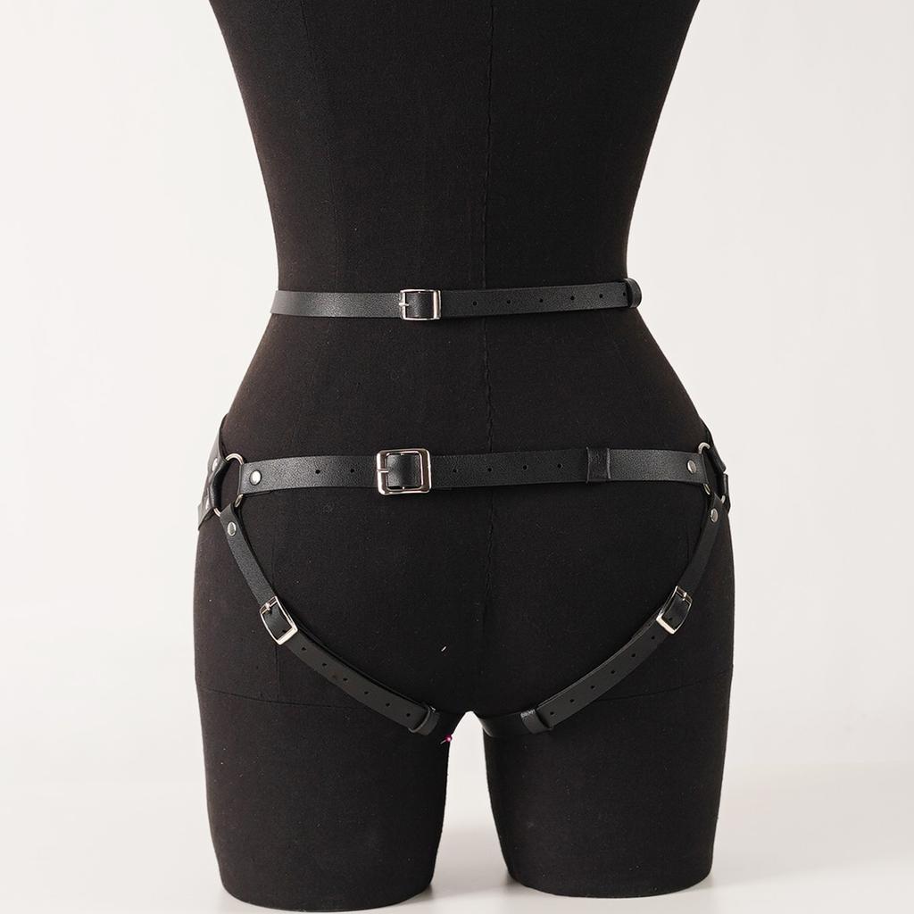 PU Leather strapon harness Couple dating equipment Valentine's Day anniversary gifts for Her