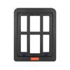 2 Way Locking Dog Flap Door Free Entry Lattice Cat Door Hole Convenient Cats Window Gate  Patio