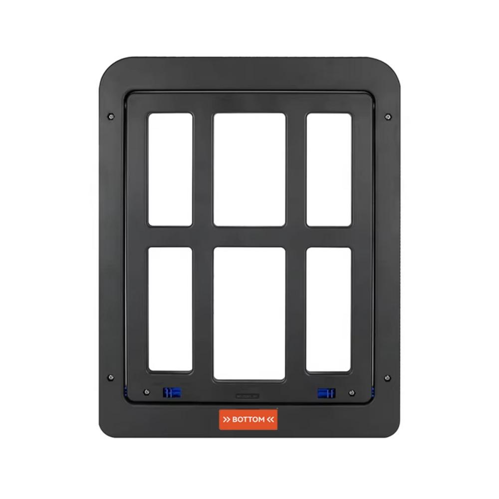 Magnetic Closure Pet Screen Door Free Entry Lattice Cat Door Hole Cats Window Gate  Screen Windows