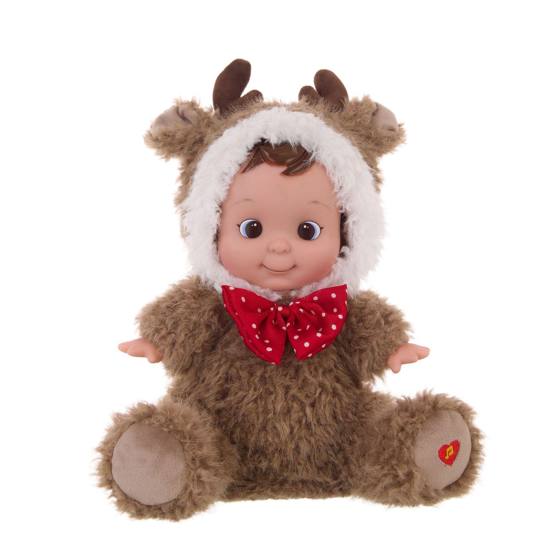 Interactive Singing Dancing Plush Doll - Educational & Soothing Toy 25cm Sitting