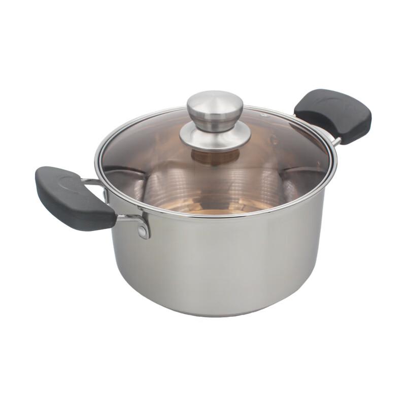 Zhi Shi Stainless Steel Soup & Milk Pot 2-Piece Set
