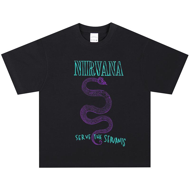 Nirvana T-Shirt, Soft Fabric Casual Daily Wear L