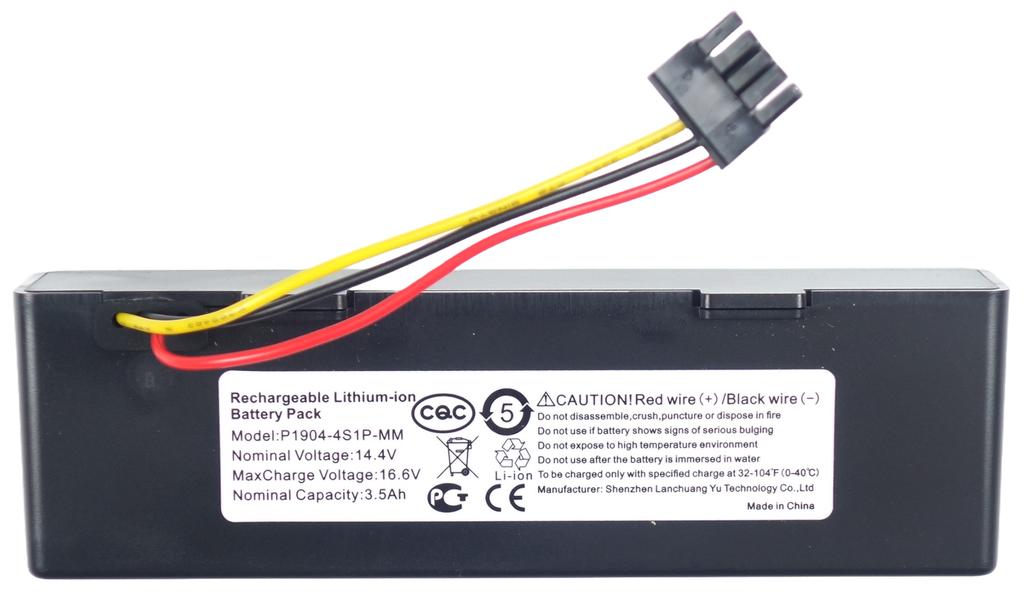 Battery For Viomi V2 Pro V3 Se Vacuum Mop Pro 14.4V 3500 Mah Stytj02Ym