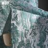 50*145cm Wave Lava Weave Jacquard Fabric Shiny Glossy Heavy Embroidery Texture Designer Fabric For Sewing Coat Jacket Pants