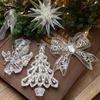 Festive Cheer Christmas Acrylic Ornaments Elegant Christmas Ornaments Easy To Hang Lightweight Structure Luxurious Touch