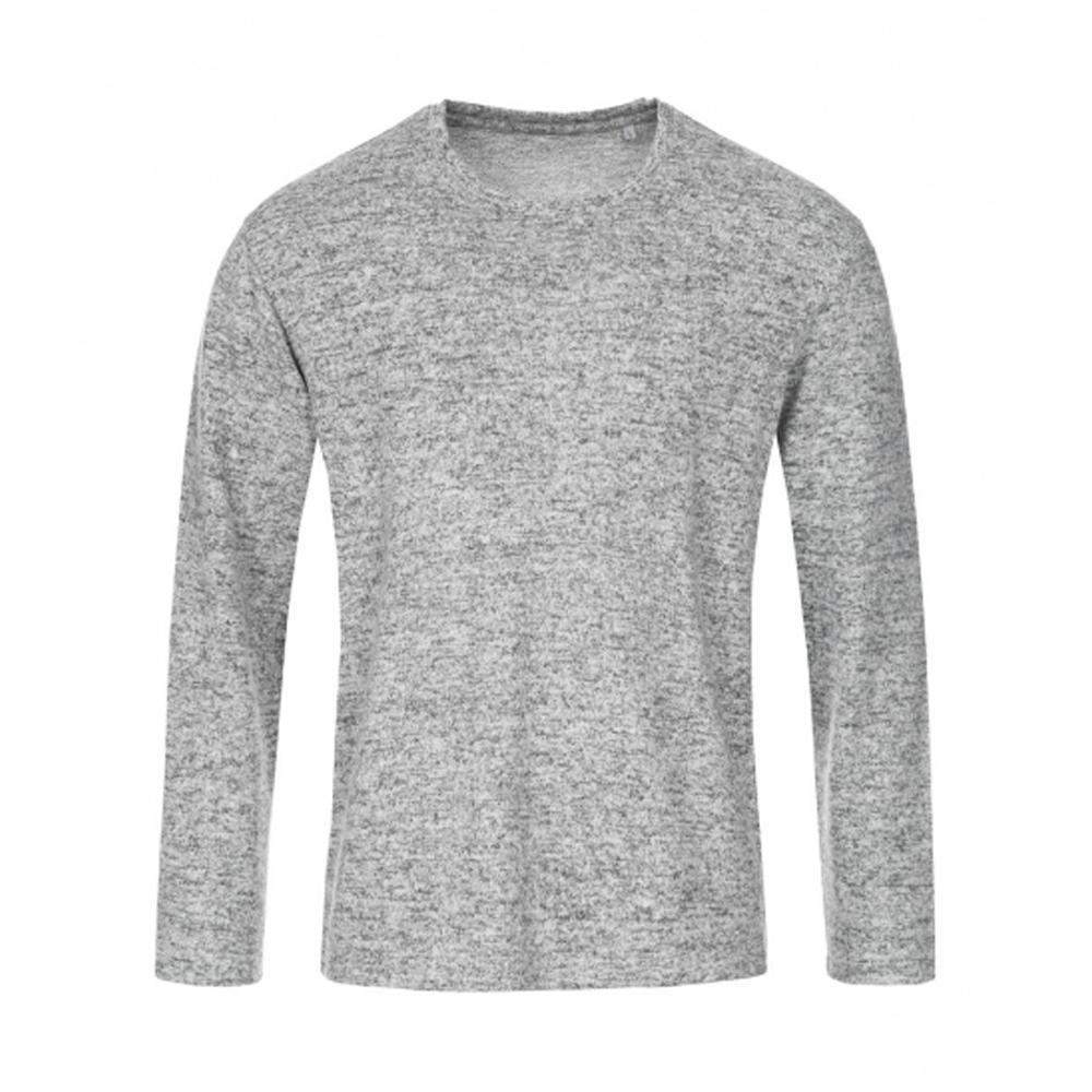 Stedman Mens Knitted Long-Sleeved Sweatshirt