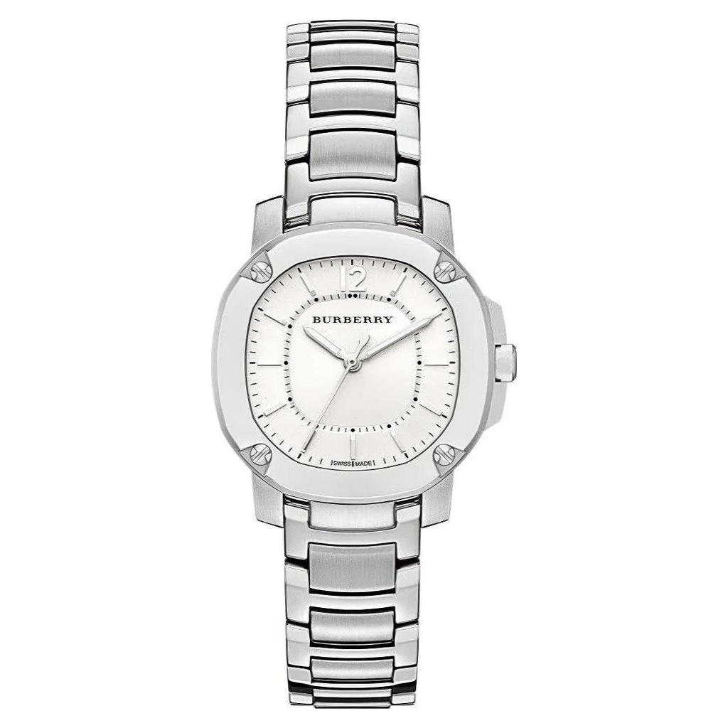 Burberry BBY1703 The Britain Silver Dial Ladies Watches