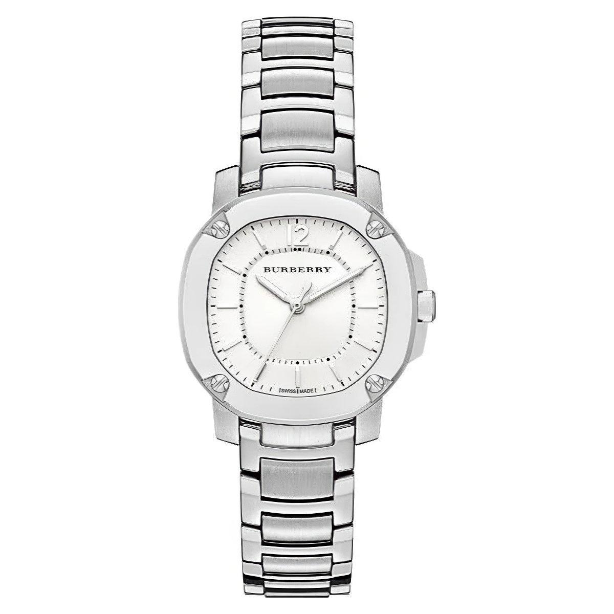 Burberry Burberry BBY1703 The Britain Silbernes Zifferblatt Damenuhren silber sold by Joom