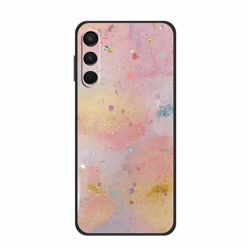 For Samsung Galaxy M15 F15 5G Case Marble TPU Silicone Soft Back Cover Phone Cases for SamsungM15 Mica Painted Cute New Coque