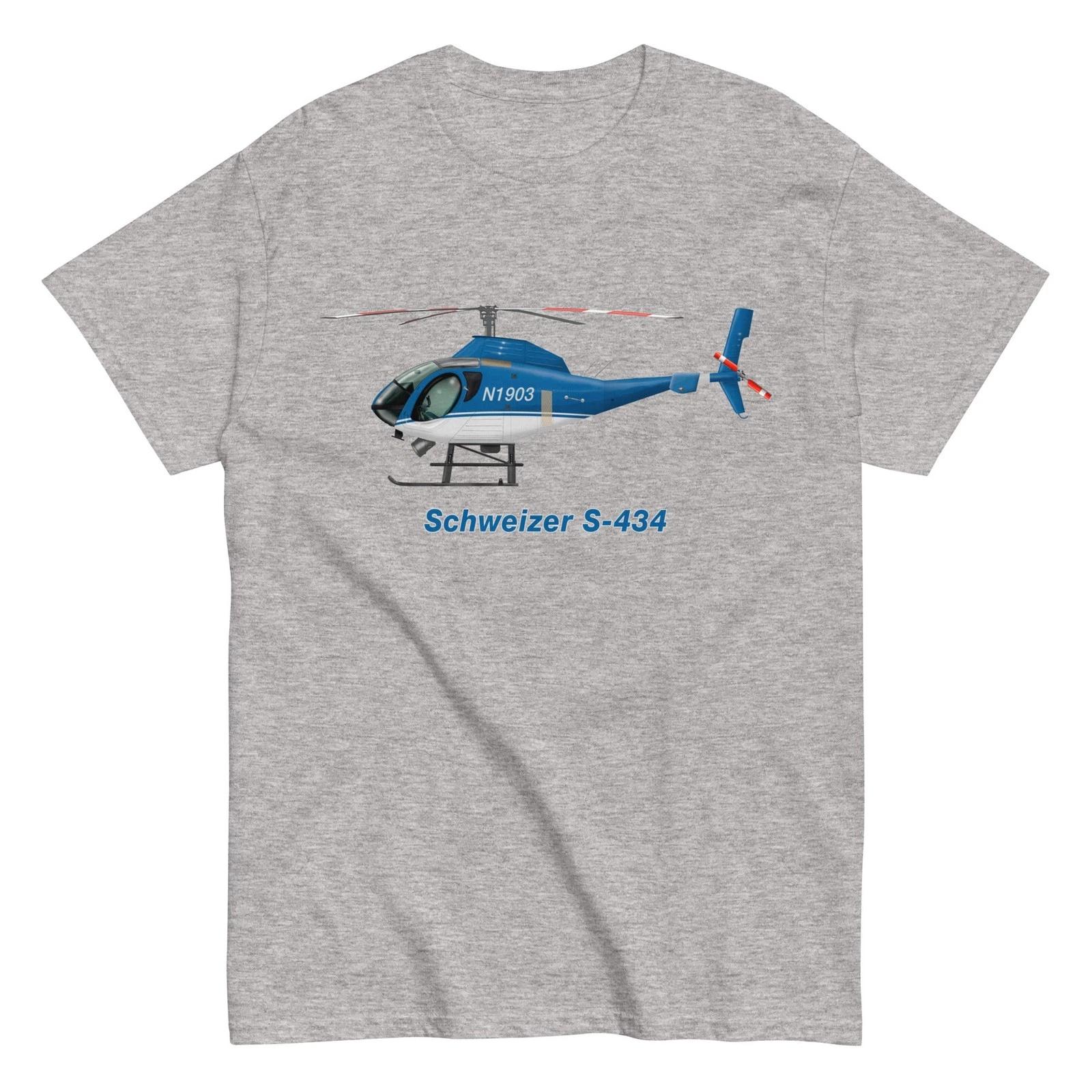 

Flyboy Toys Schweizer Sikorsky S-434 Airplane T-shirt- Personalized with N# S