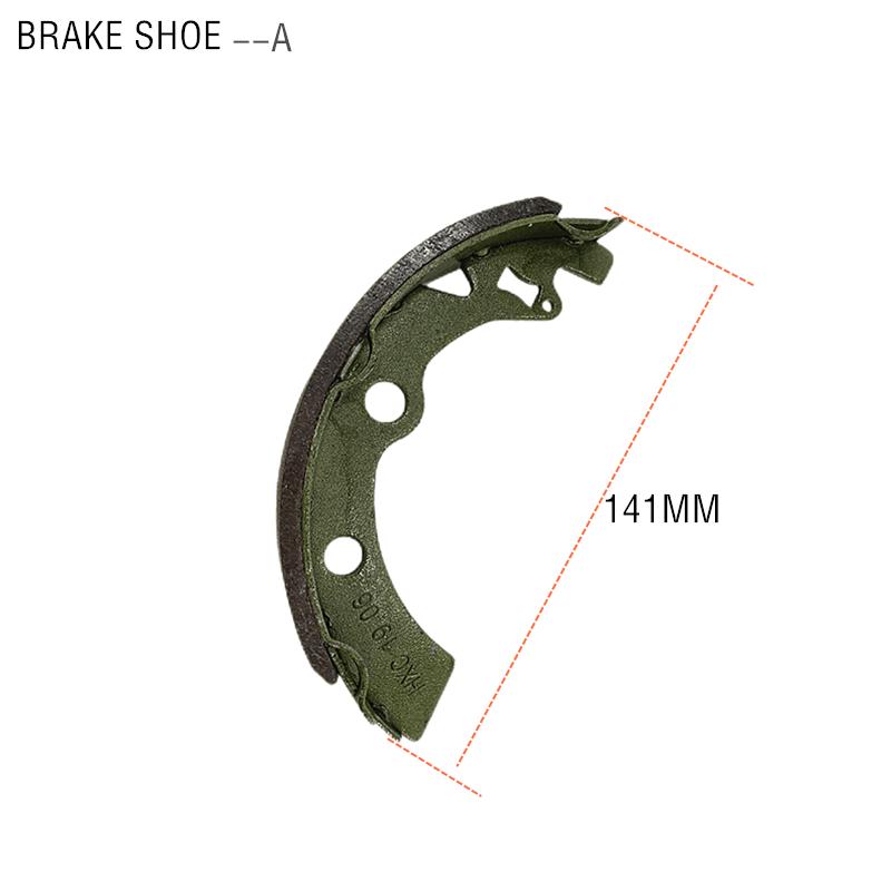 Electric golf cart brake pump brake pads brake drum four-wheel battery car sightseeing tour car brake leather shoes A