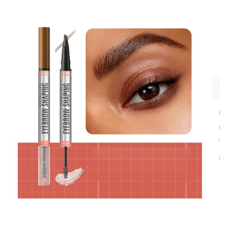 Hellokiss Dual-ended Liquid Eyebrow Pencil With Setting Gel For Perfect Brows