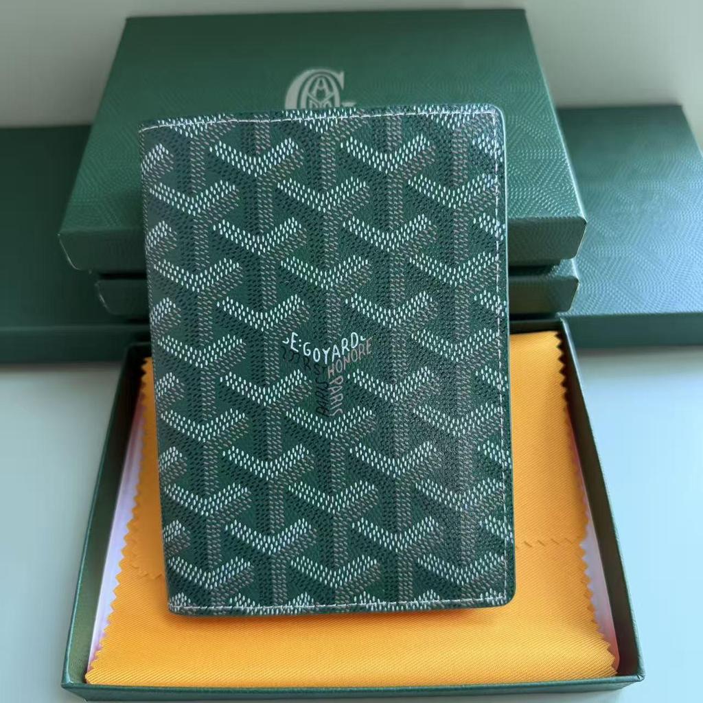 Goya Hundezahn Mode Reisepasshülle mit Kartenfächern und Schutzhülle