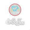 Cafe Sign with LED Lights for Coffee Shop, Modern Creative Game Lamp, Decorative Office,