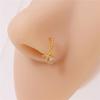 Female Personality Pendant, Nose Ring Hanging Single Drill, Nose Stud, Nose Ring Pendant, Cartilage Earrings, Jewelry.