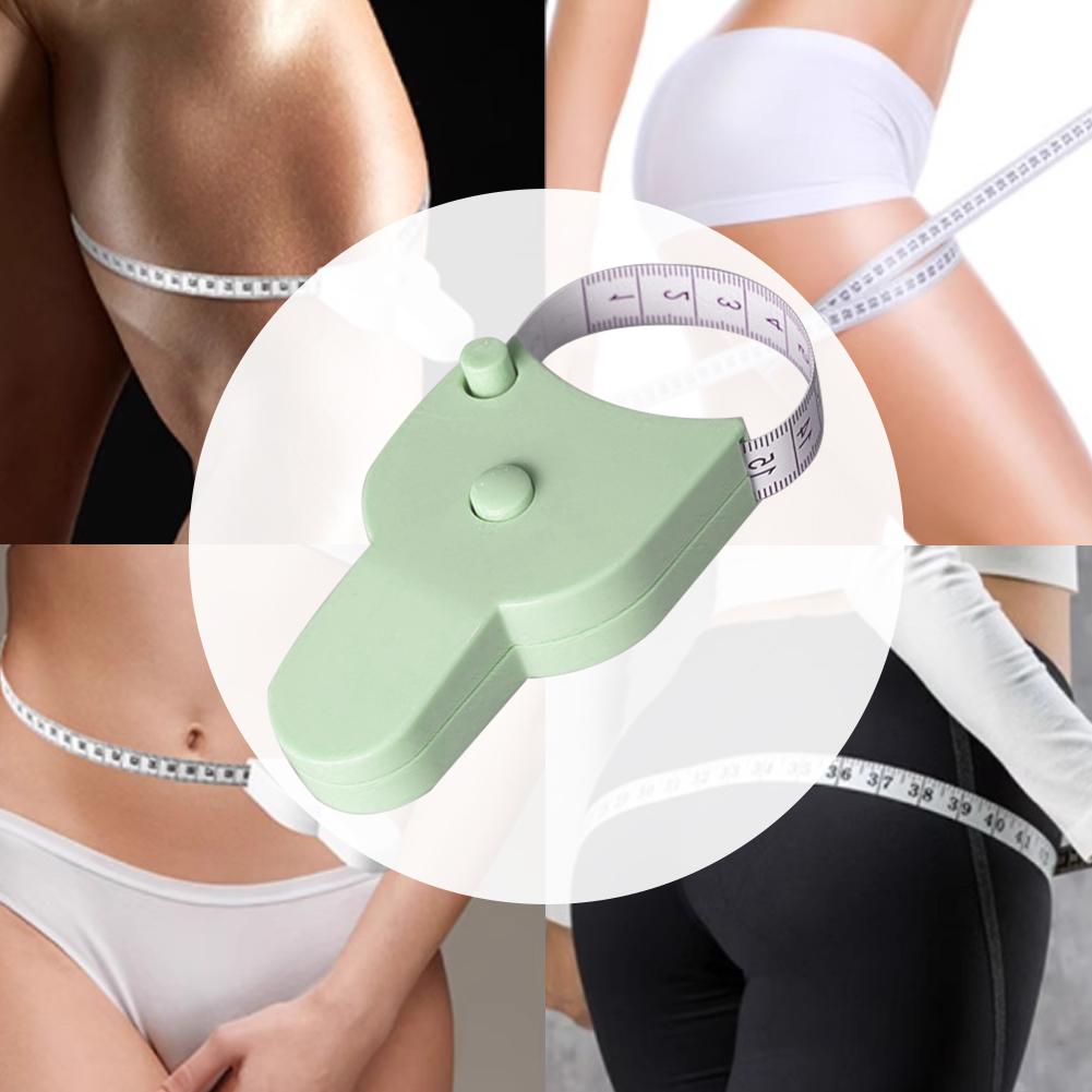 150 Cm Body Measuring Tape Automatic Telescopic Measuring Tape Tailor Sewing Craft Cloth Tape for Body Measurement & Weight Loss