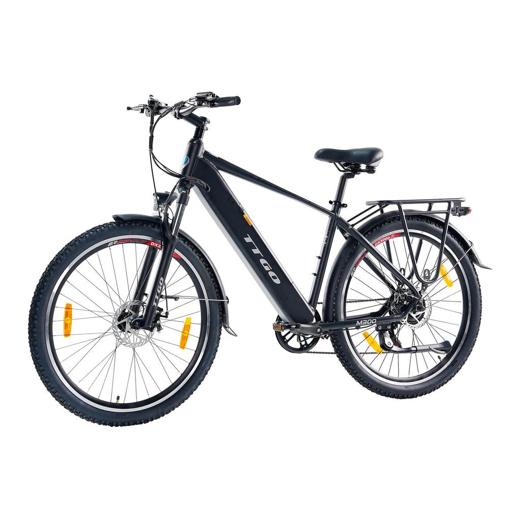 Elektrokolo TTGO M300 27,5" Pneumatiky 250W Motor 36V20Ah Baterie 25km/h Maximální Rychlost 100km Maximální Dojezd Senzor Točivého Momentu Shimano 7 Rychlostí