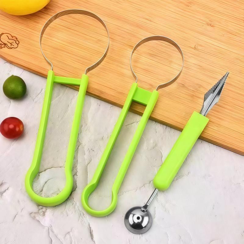 Fruit Carving Knife, Watermelon Slicer, Shovel Type Fruit Platter, Fruit Puree Separator, Kitchen and Household Small Tool