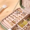 Large Capacity Jewelry Storage Box Dust-proof Necklace Storage Case  Rings Storage