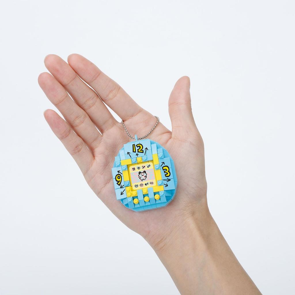 Kawada Nanoblock Original Tamagotchi 3 x x 18 cm Ages 12 and up Interior Hobby (Blue) NBCC_238 10.5 NBCC_238