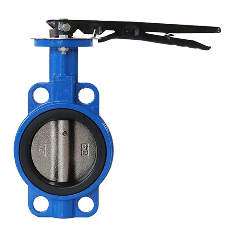 KaYing D71X Stainless Steel Manual Wafer Butterfly Valve