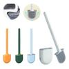 Silicone Toilet Brush Toilet Detergent Long Handle Bathroom Set Brush for Cleaning Corner Household Bathroom Acssories