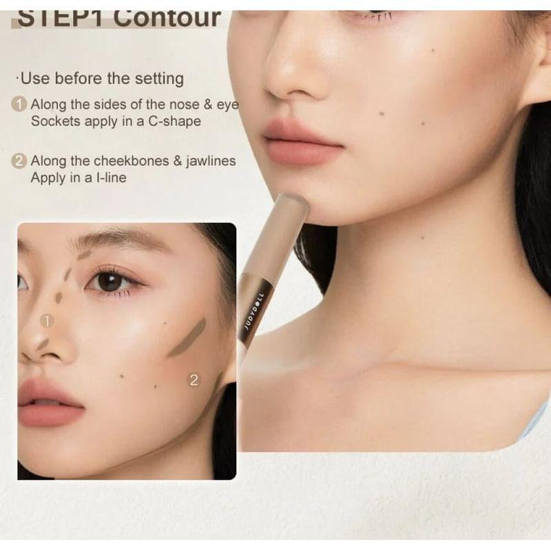 Judydoll - Highlighter & Contour Duo - 2 Colors