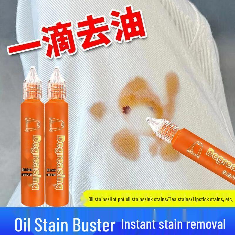 Portable Waterless Emergency Stain Remover for Clothes - Dry Cleaning Agent