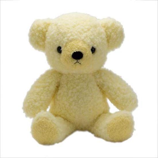 

Doshin Japanese-made teddy bear ~ All domestic production from sewing to finishing ~ (with insect repellent block) [Fluffy Bear NEW] [M: 29cm Cream]