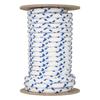 Double-braided Rope with Pylen Blue Stitching, 10 Meters, 8mm Diameter, Bobbin Wound