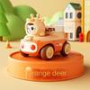 Early Learning Pull Back Vehicle Toys 3 Facial Pull Back Press Vehicle Toys  Friends Birthday Gifts