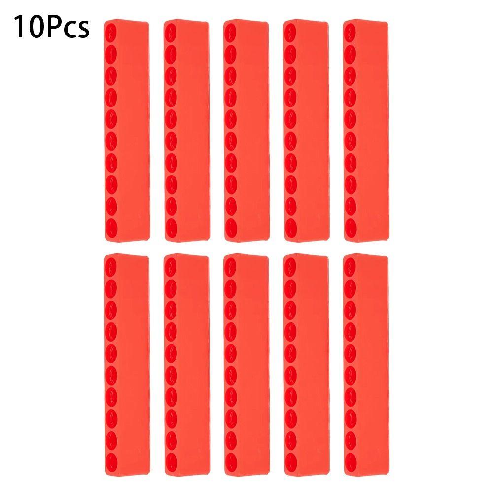 

5/10Pcs Hand Tools Holder Screwdriver Bit Box Bit Stand Case For 1/4inch Hex Tools 10Pcs