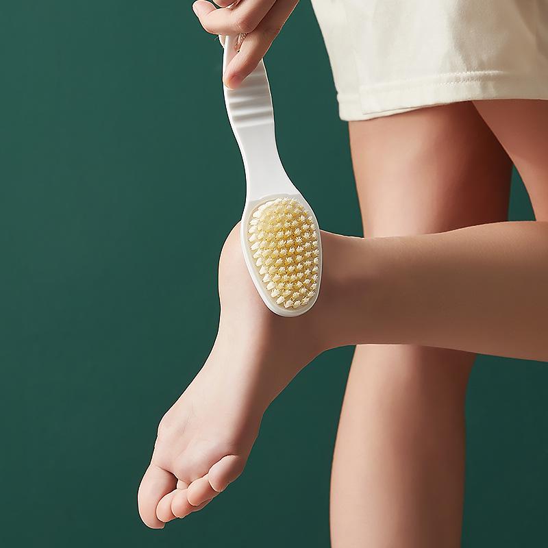 Dual-Sided Foot Scrubber & Callus Remover – Heel Polisher & Skin Exfoliator