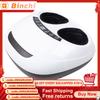 220V Electric Antistress 3D Shiatsu Kneading Air Pressure Foot Massager Machine Care Infrared With Heating  Roller