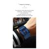 POEDAGAR Luxury Casual Men Clock Stainless Steel Mesh Date Waterproof Luminous Wristwatch Quartz Fashion Watches