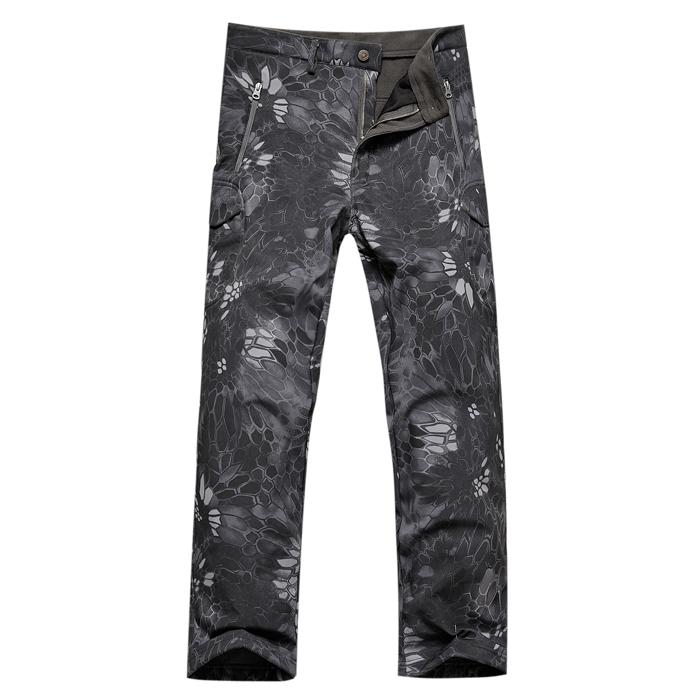 Neotaegtikeol Softshell Sharkskin Pants (Snake Camo Black)