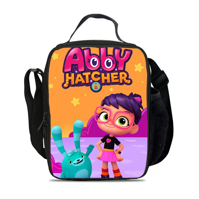 Abby Hatcher IJszak Nieuw Kleine en Grote Capaciteit Veelzijdig Cartoon Print Student Jongens en Meisjes Beste Verjaardagscadeau voor School