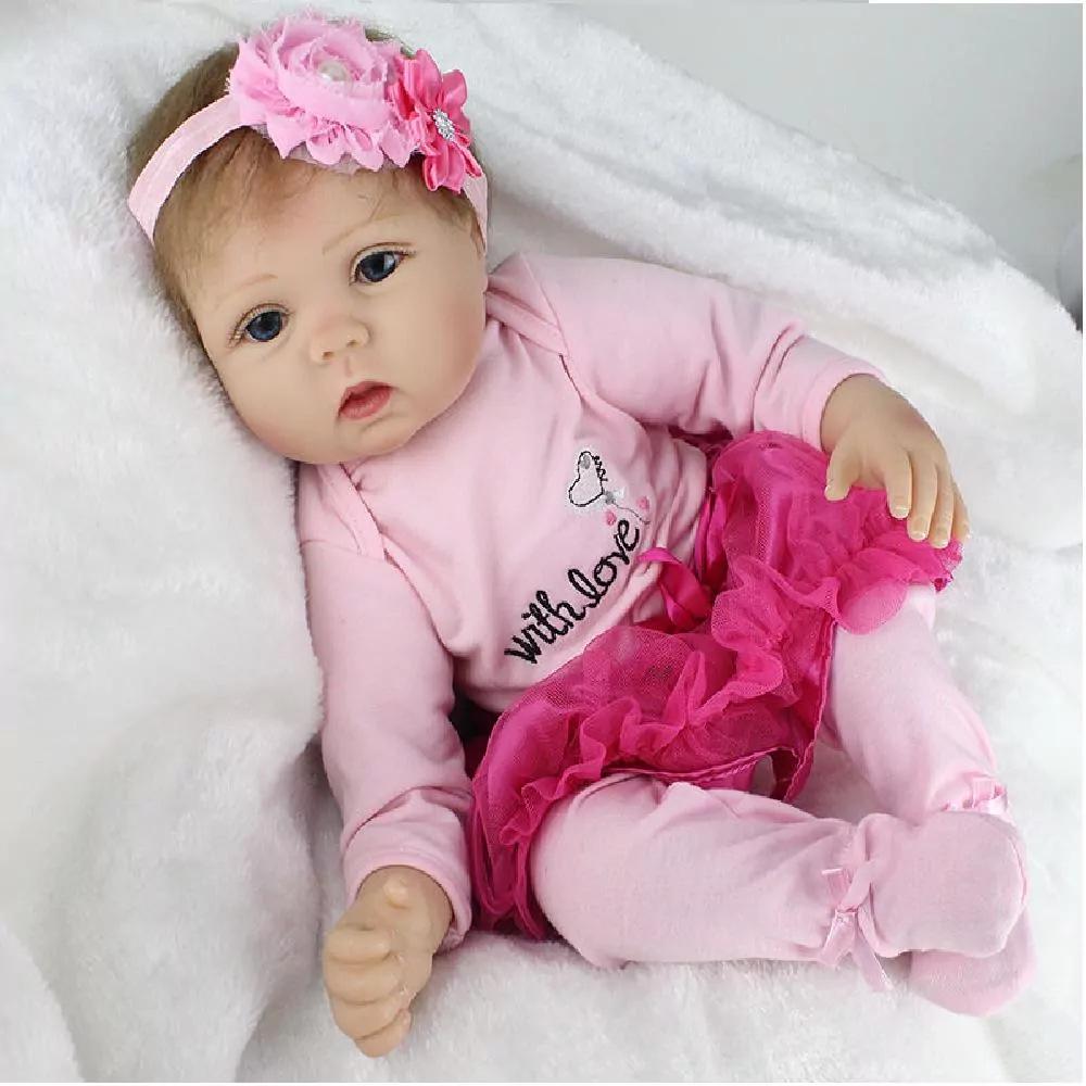 NPK Realistic Baby Doll for Expectant Mother Training 55 cm