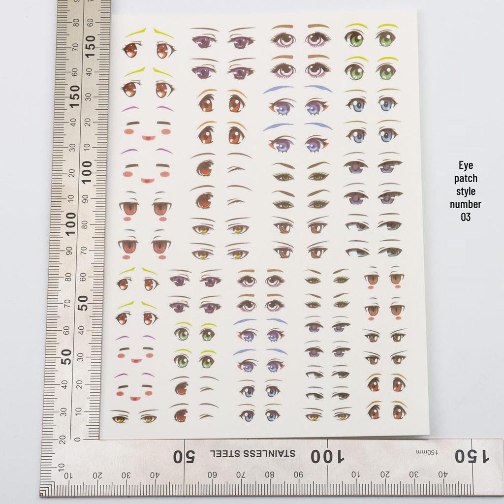 Superleichte Polymerton und Abziehbilder für DIY-Puppen und Actionfiguren