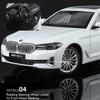 1:18 Scale 5 Series 530Li Toys Models Cars Alloy Diecast Rubber Tires Vehicle Removable Roof Miniature Car for Table Decoration