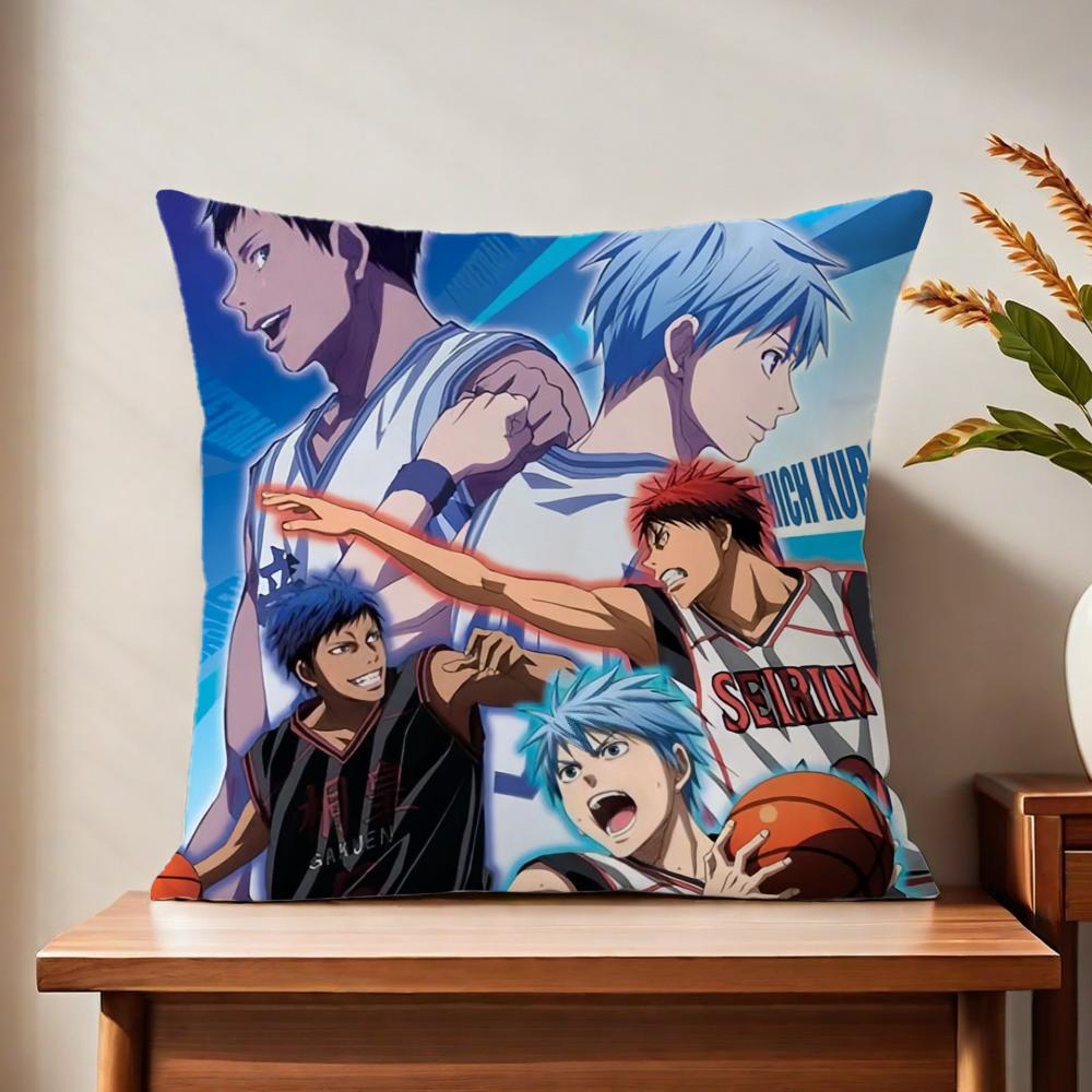 

KKurokoO ANIME Basketball cushion cover For Pillow Printing Sofa Decoration Home Car Room Coffee Shop Office Nordic Simplicity 30x30 cm