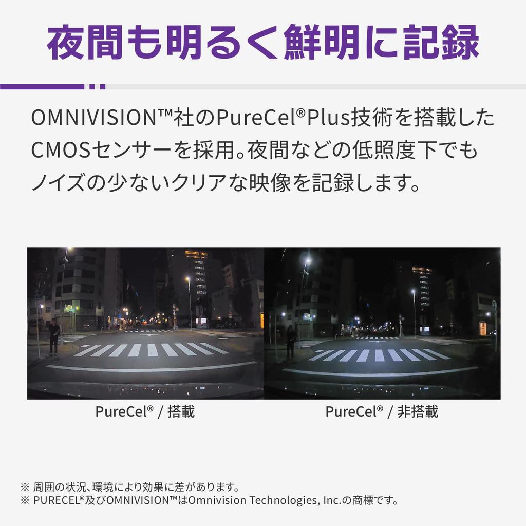 COMTEC Front and Rear Dual PureCel Plus Technology 2MP FullHD Front and Rear 64GB microSD Card Approach Parking Fast ZDR-880M Mirror-Type Dashcam