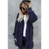 Women's Autumn and Winter Fluffy Warm Top Mid-length Double-sided Fur-resistant Jacket