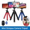 Compact Octopus Mini Tripod with Phone Monopod and Smartphone Clip Versatile Mobile Camera Stand and Camera Support