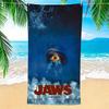 M- Jaws Towel Microfiber Beach Towel, Quick-dry, Sand-free, Ultra-fine Fiber, Super Soft.